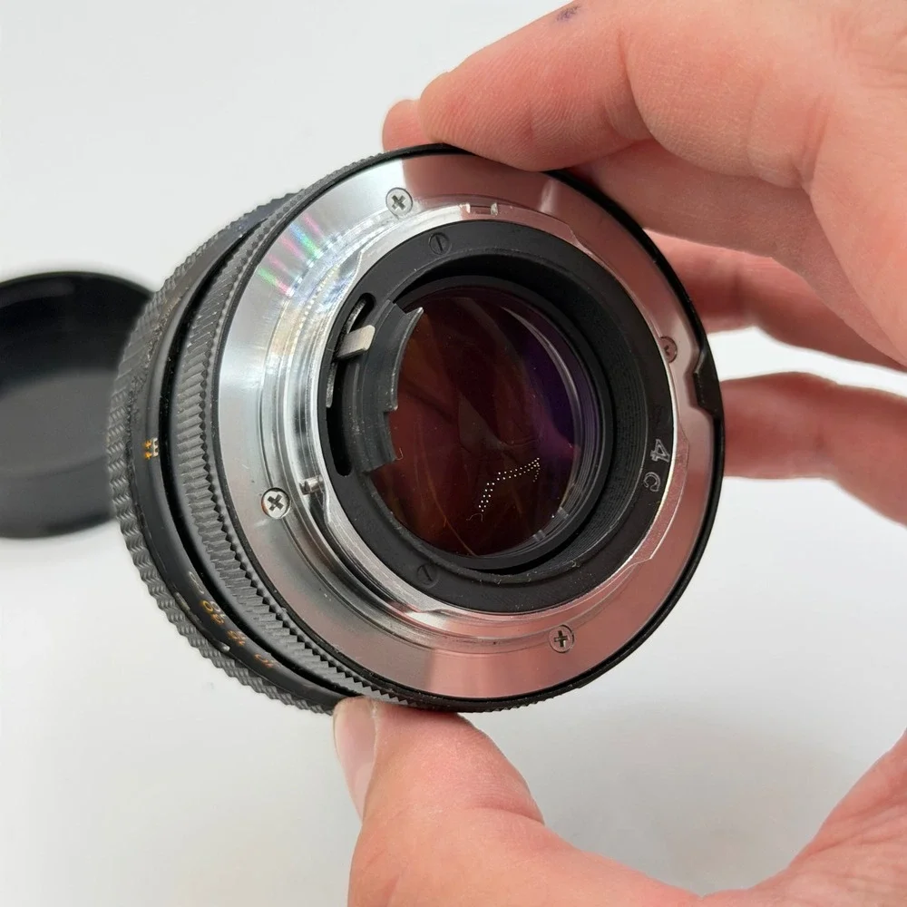 Konica Hexanon AR 50mm f1.4 Vintage Prime Lens for Repair Fungus Haze Japan